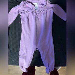 Ralph Lauren Lavender Kids Footie